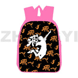 16 Inch Pink 3D Anime Haikyuu Bag Nekoma Backpack Girls Boys School Bags