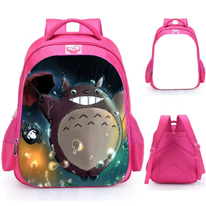 16 inch Totoro Backpack Anime Bookbag School Bags Girls Travel Bagpack