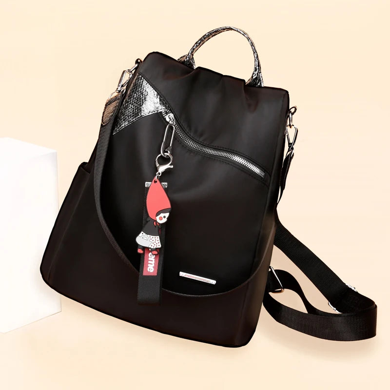 Teenage Girls School Bag Anti-theft Shoulder Backpack