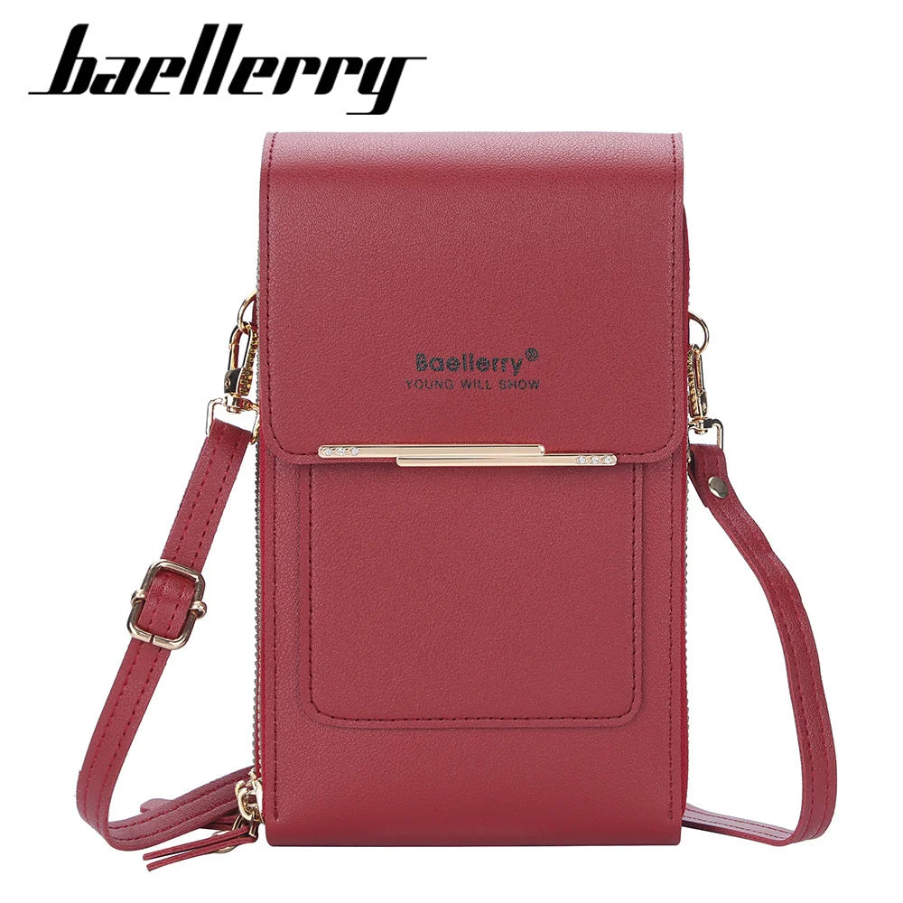 Women's Mobile Phone Bag Versatile Women's Bag With Diamond Buckle