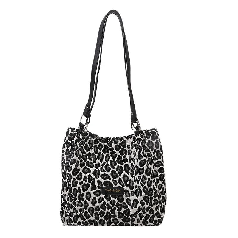 Leopard Shoulder Bag for Women Ladies Handbags Small Bag OL Style
