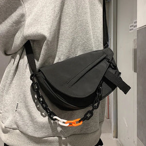 Chain Waist Bag Street Leisure Shoulder Bag Movie Style