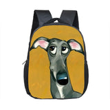 3D Animal Dog Children Backpacks Pug Husky Print Boy Girl Backpack