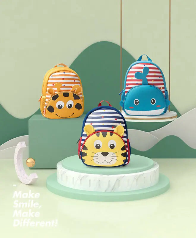 3D Cartoon Animal Bag Kid Toddler School Bags Backpack Kindergarten