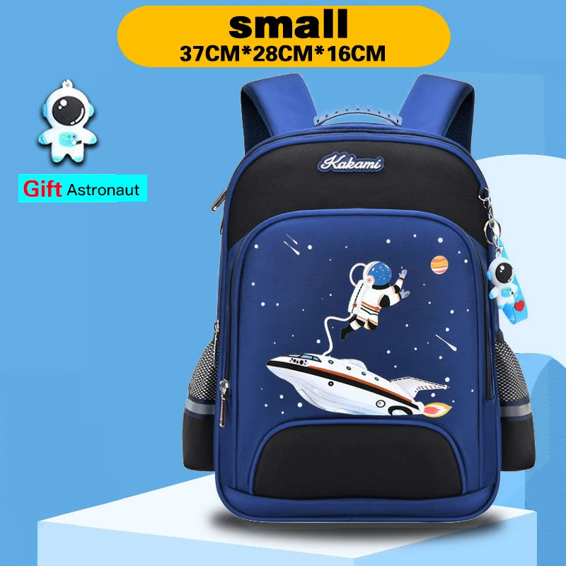 3D Kids Backpack Anti-lost Astronaut Waterproof Boys Backpack