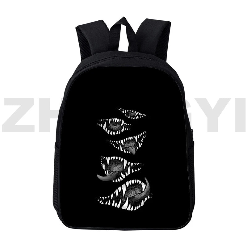 3D Printed Alucard Eyes Backpack 12/16 Inch Harajuku Bookbag