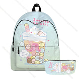 3D Sumikko Gurashi Backpacks Animal Kids Rucksack Cartoon Bag
