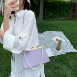Retro PU Leather Women Handbag Lady Lock Crossbody Messenger Bag
