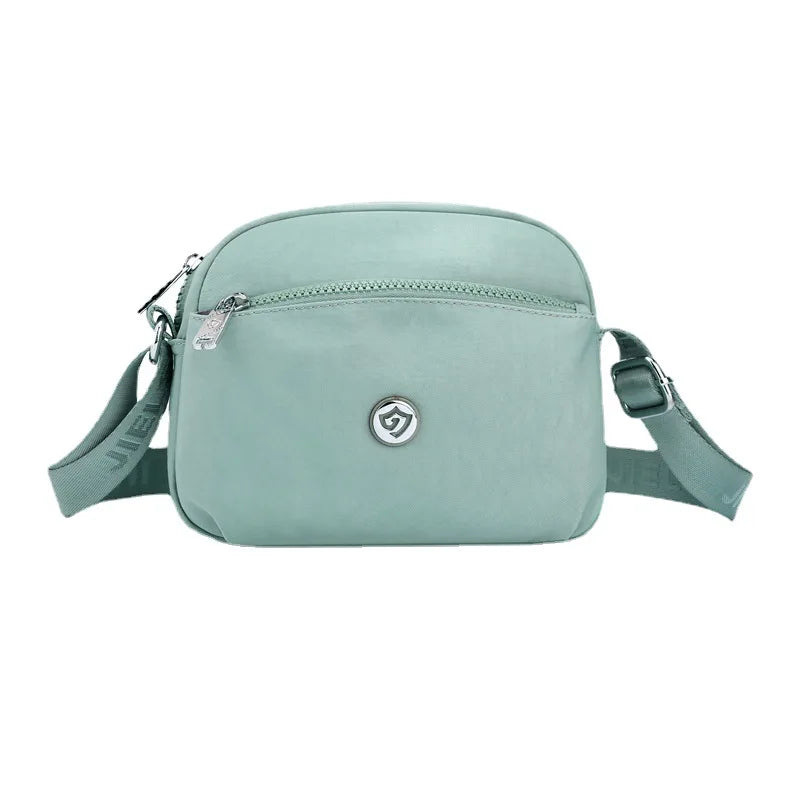 Women Lightweight Nylon Crossbody Tote Handbag for Shopping