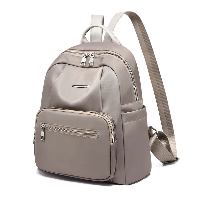 Nylon Women Backpack School Bag Teen Girls College Laptop Shoulder Bags