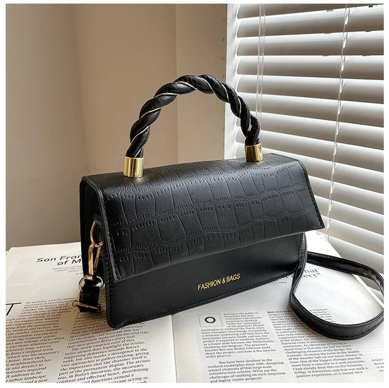 Stone Prints Shoulder Bag Tote Crossbody Bag