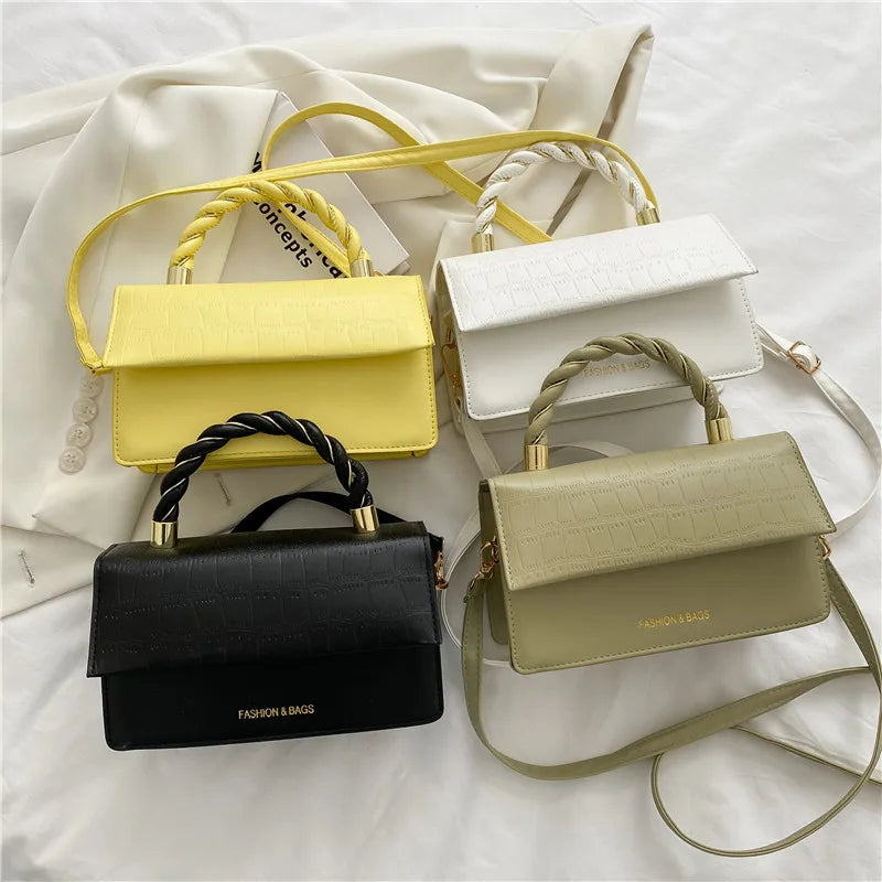 Casual Stone Prints Shoulder Bag Tote Crossbody Female Bag