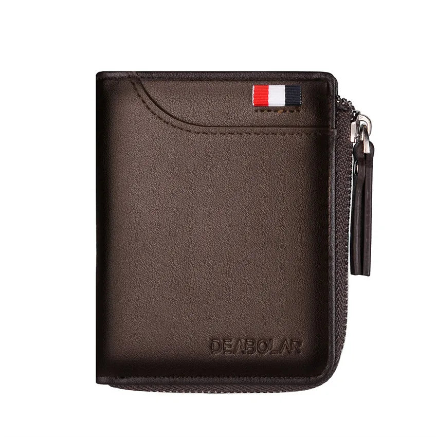 Short Casual Men Wallet PU Money Bag W303