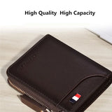 Short Casual Men Wallet PU Money Bag W303