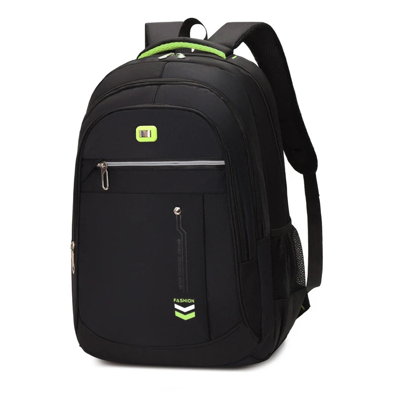 Business 15.6-in Laptop Backpack Oxford Cloth Sport Backpack Men's Schoolbag