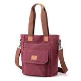 Canvas Women's Shoulder bags Female Messenger Bag Top-Handle Crossbody Bags