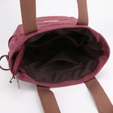 Canvas Women's Shoulder bags Female Messenger Bag Top-Handle Crossbody Bags