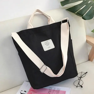 Canvas Womens Tote Bags Crossbody Shoulder Work Travel Book Handbag