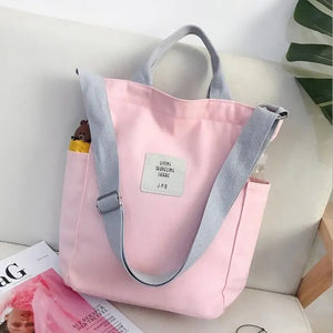 Canvas Womens Tote Bags Crossbody Shoulder Work Travel Book Handbag