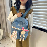 Cartoon Backpack Large Capacity Waterproof Schoolbag