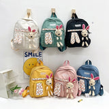 Cartoon Backpack Large Capacity Waterproof Schoolbag