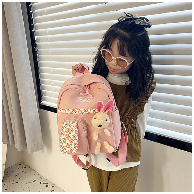 Cartoon Backpack Large Capacity Waterproof Schoolbag
