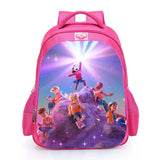 Red Cartoon Backpack Kids School Bag for Boys&Girls Travel Laptop 16inch