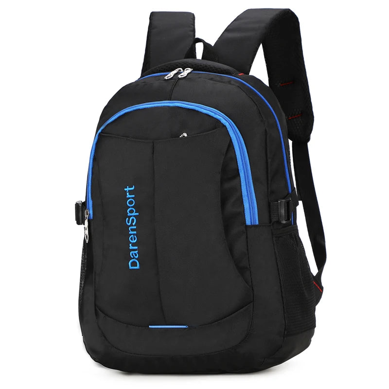 Casual Large Men Backpack High Nylon Schoolbags For Teenager Boys