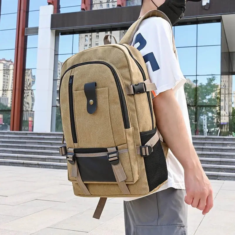 Casual Camping Male Backpack Laptop Backpack Hiking Bag Large Capacity