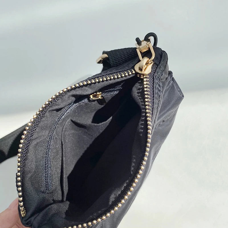 Casual Canvas Bag Women Mini Crossbody Phone Bag Nylon Japan Style