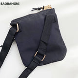 Casual Canvas Bag Women Mini Crossbody Phone Bag Nylon Japan Style Shoulder Bag
