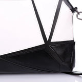 Casual Clutch Handbag Plaid PU Leather Shoulder Evening Bag