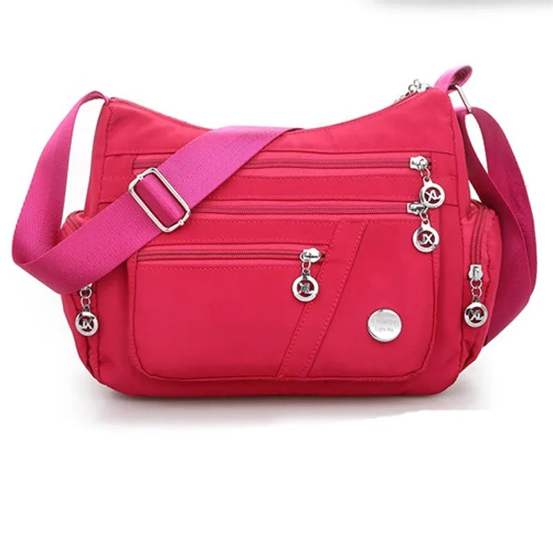 Casual Crossbody Shoulder Bag Women Bag Nylon Waterproof Messenger Bags