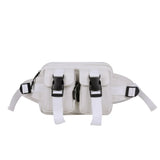 Casual Dark Wind Belt Bag Harajuku Canvas Chest Bag Unisex Waist Crossbody Bag
