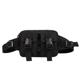 Casual Dark Wind Belt Bag Harajuku Canvas Chest Bag Unisex Waist Crossbody Bag