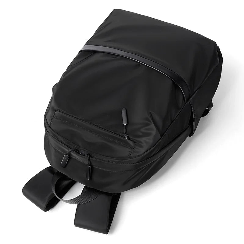 Casual Men's Business Backpack Nylon Large Capacity Schoolbag