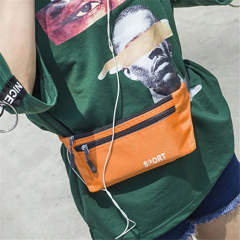 Casual Outdoor Waist Bag Utility Pouch for Hiking Running