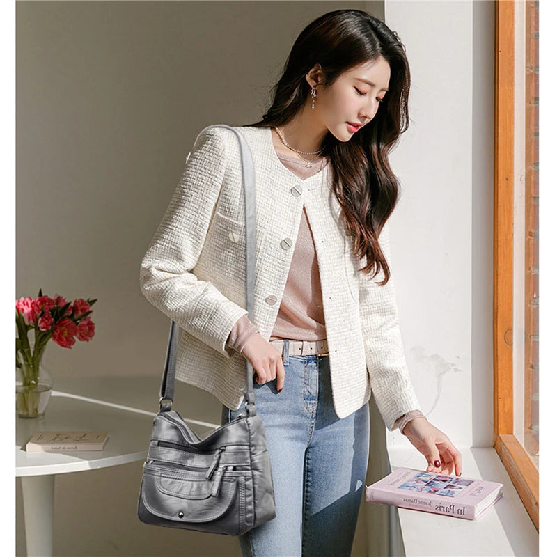 Casual Shoulder Bags Clutches Ladies Party Purse Women Crossbody Shoulder Retro