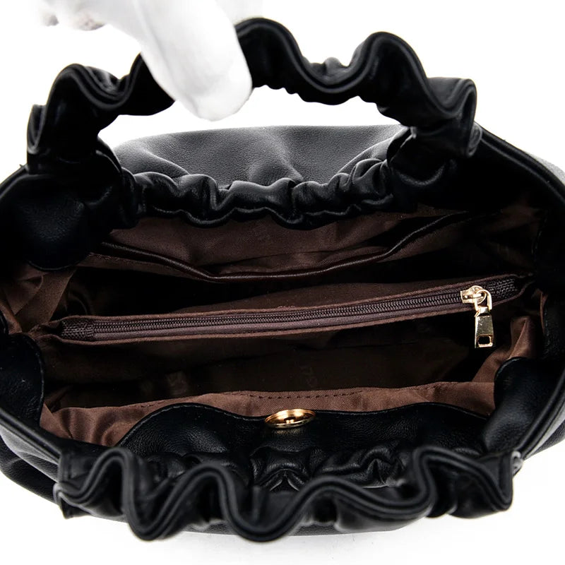 Casual Shoulder Bag Wild Messenger Women Leather Handbag