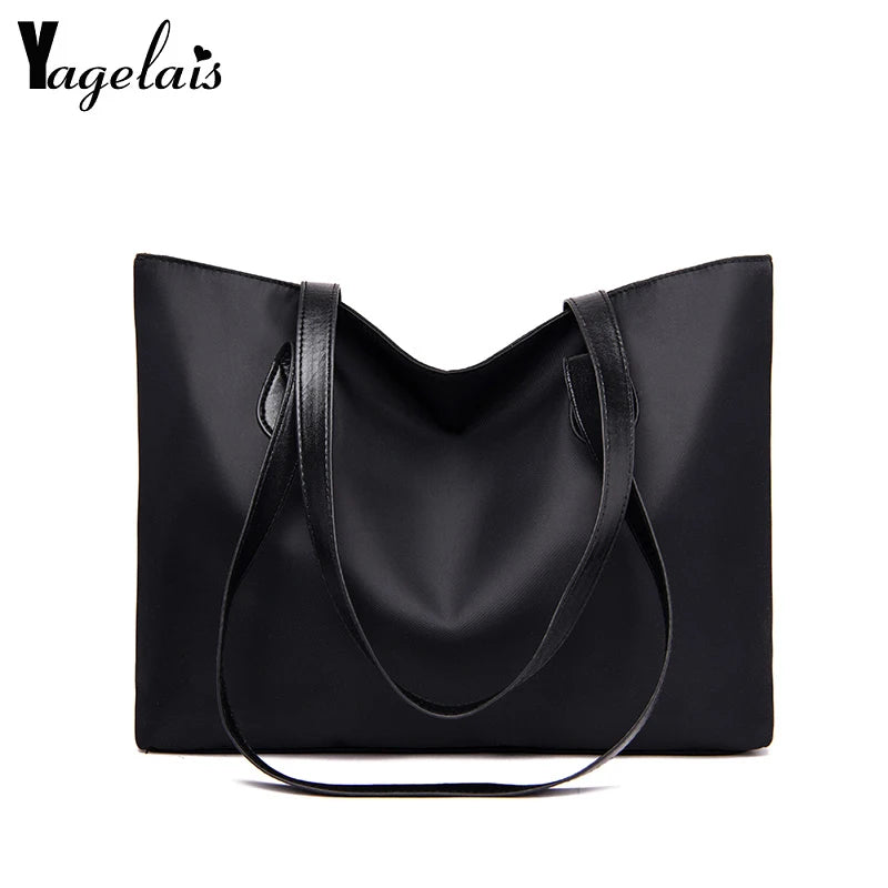 Casual Travel Women Oxford Tote Bags Large Capacity Shoulder Handbag