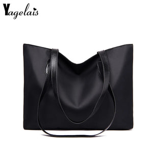 Casual Travel Women Oxford Tote Bags Large Capacity Shoulder Handbag