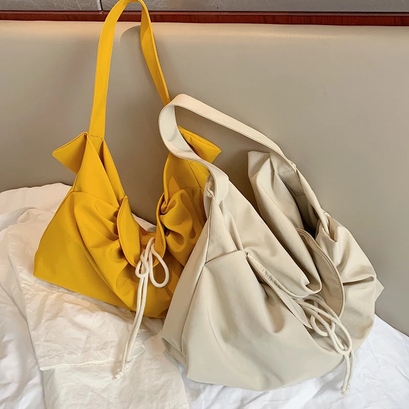 Casual Women Canvas Bag Large Capacity Shoulder Handbag