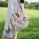 Casual Women Canvas Bag Large Capacity Shoulder Handbag