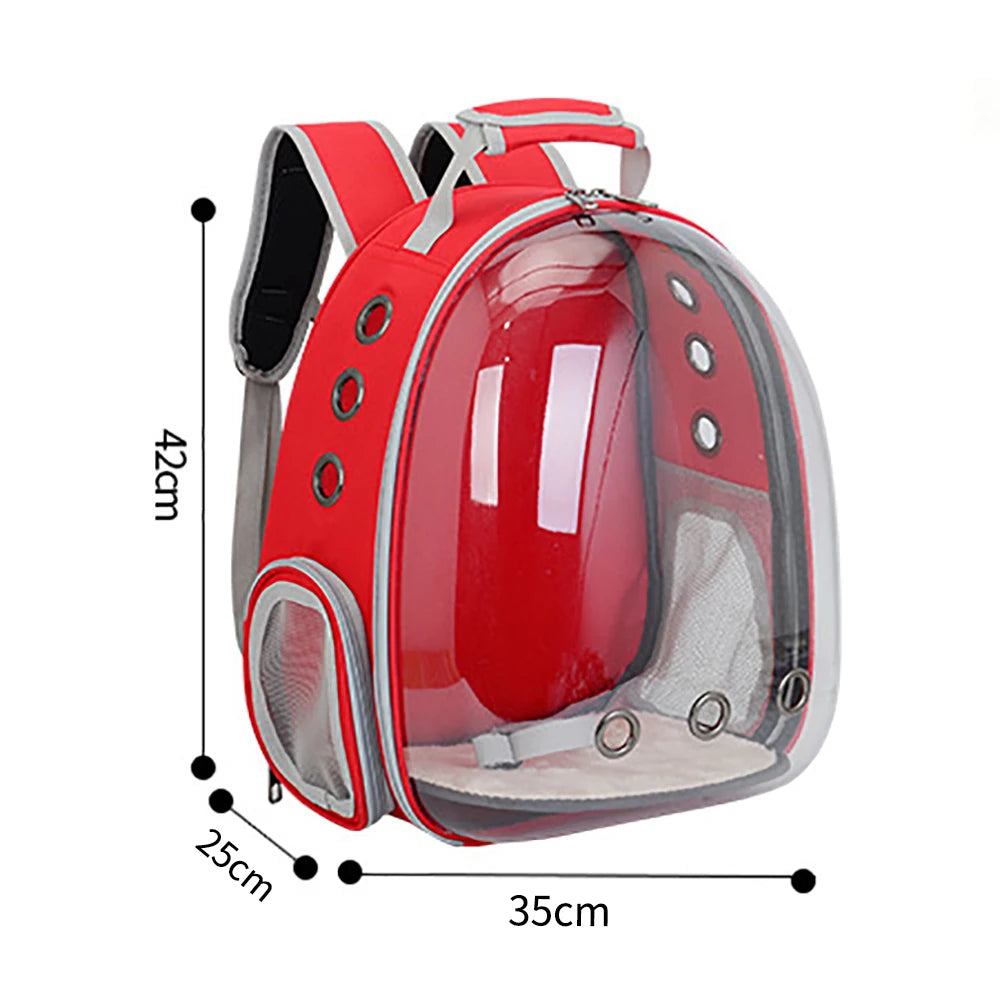 Cat Carrier Bag Transport Backpack for Travel Pet Portable Breathable Dog