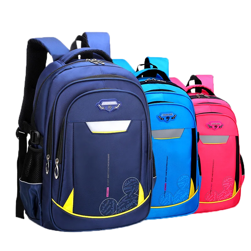 Big Capacity Teenage Backpack Waterproof Schoolbag for Boys and Girls