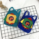 Rocket Dino Backpack for Kids, Kindergarten Schoolbag