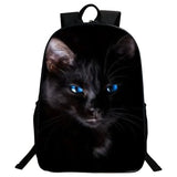 Cat Backpack Children Boys Girls Rucksack Cartoon Anime Animal School Bag 16inch