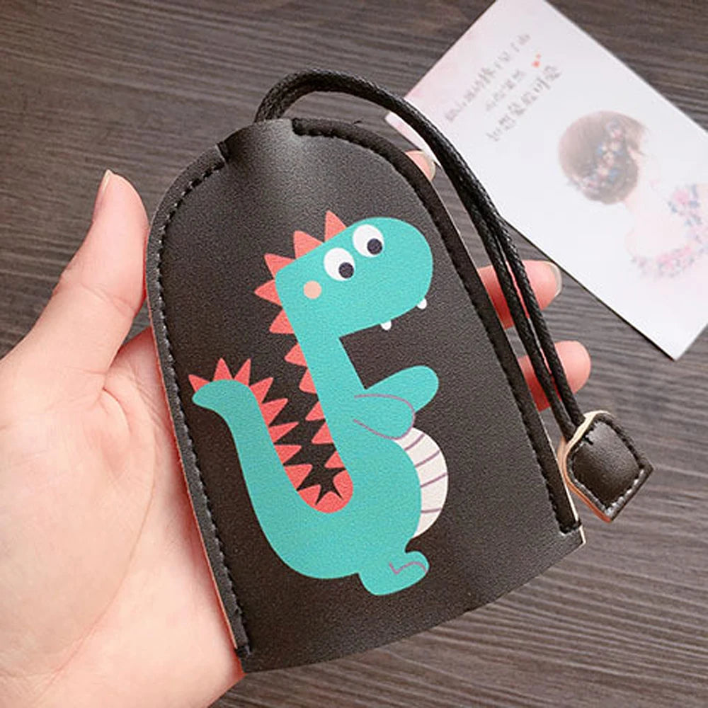Cartoon Leather Key Wallets Cute Key Chains PU Leather Car Key Bag Women