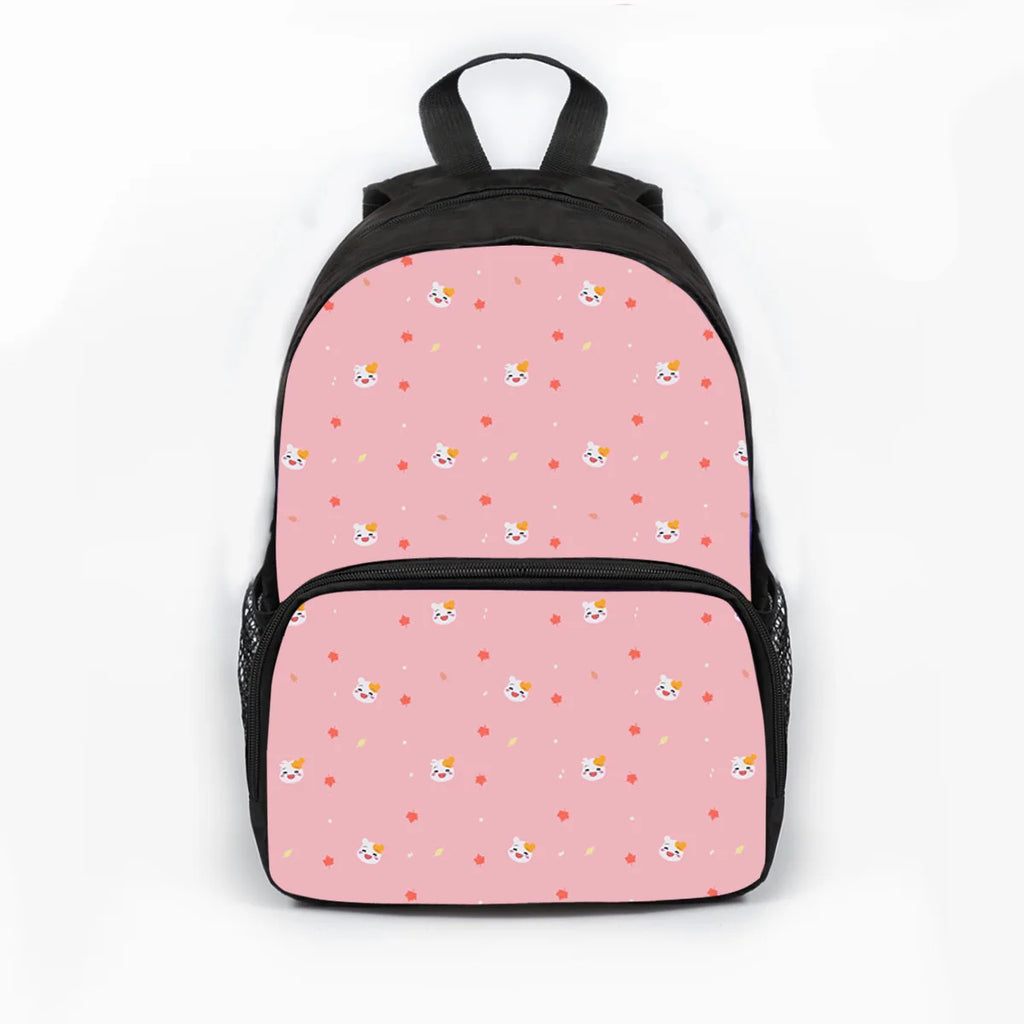 Cartoon Student Backpack Large Capacity Polyester School Students Should