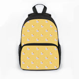 Cartoon Student Backpack Large Capacity Polyester Shoulders Bagpack